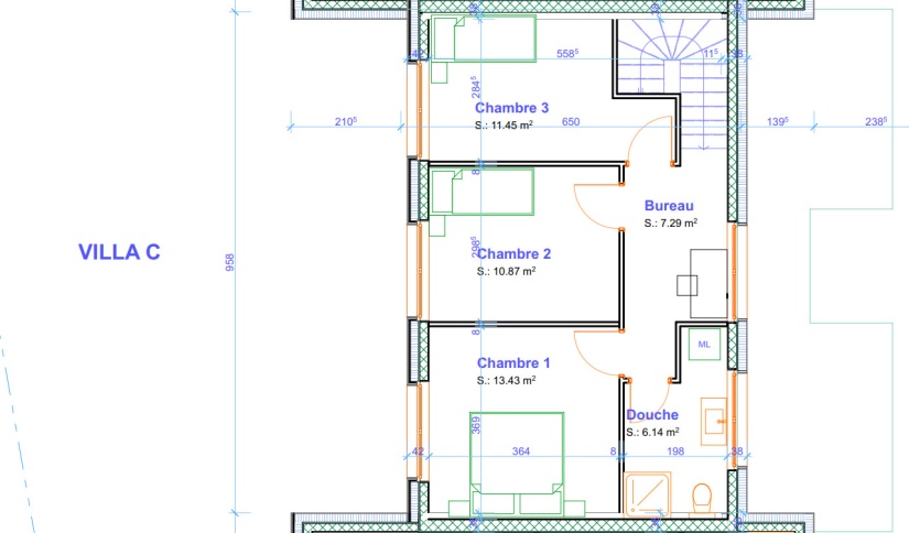 Maison jumelée, 4.5 pièces, 120.00 m2