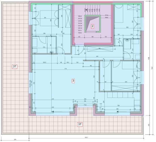 Attique, 4.5 pièces, 179.33 m2