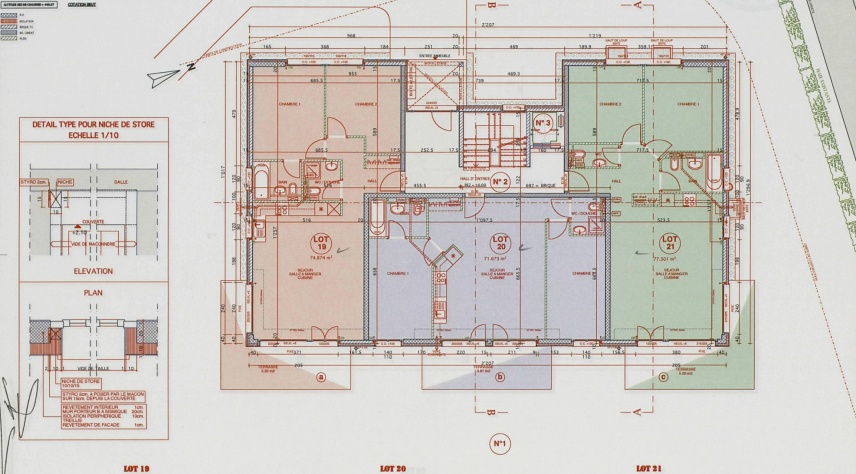 Attique, 3.5 pièces, 94.00 m2