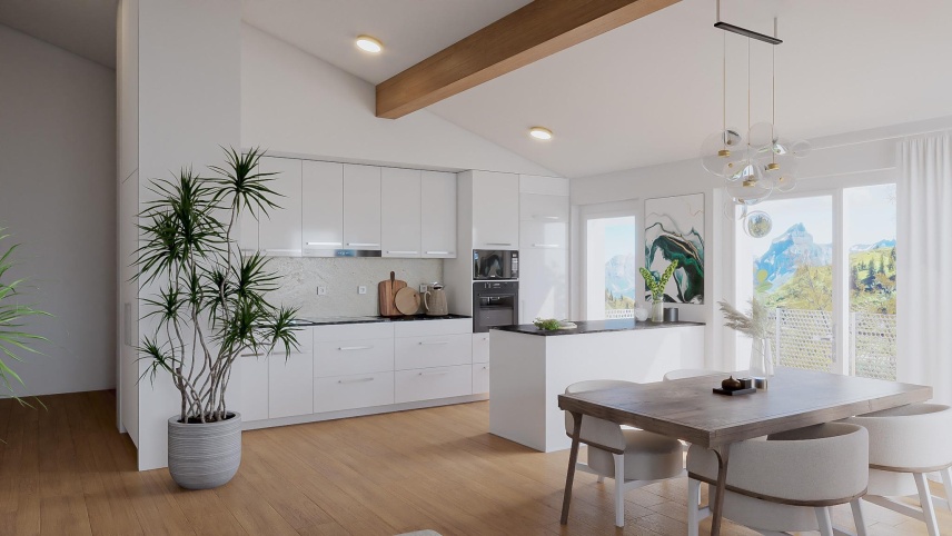 Attique, 3.5 pièces, 106.00 m2